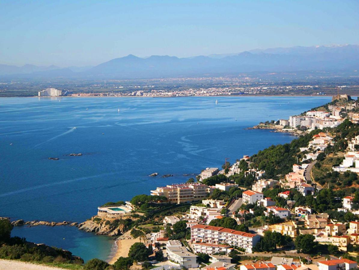 Amazing Seaview Apartment With Terrace & Parking - Casa Artevida Roses Esterno foto
