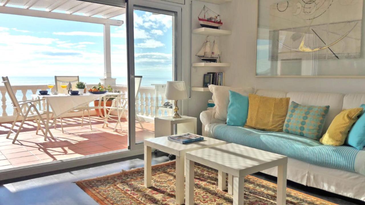 Amazing Seaview Apartment With Terrace & Parking - Casa Artevida Roses Esterno foto